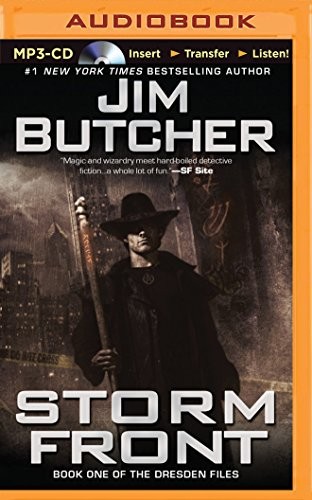 Jim Butcher: Storm Front (AudiobookFormat, Buzzy Multimedia on Brilliance Audio)