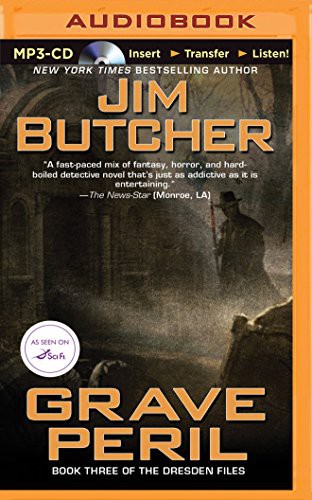 Jim Butcher, James Marsters: Grave Peril (AudiobookFormat, Buzzy Multimedia on Brilliance Audio)