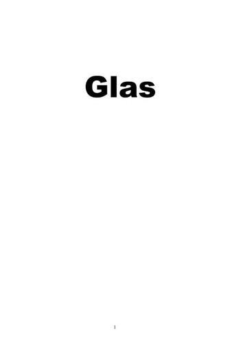 Stephen King: Glas (German language, 1997, Heyne Verlag)