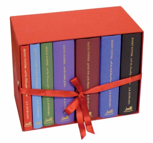 J. K. Rowling: Deluxe Harry Potter UK/Bloomsbury Publishing Vol 1-7 Boxed Set (The Complete Harry Potter Collection) (Hardcover, Bloomsbury Publishing PLC, UK)