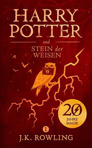 J. K. Rowling: Harry Potter und der Stein der Weisen (German language, 1998)