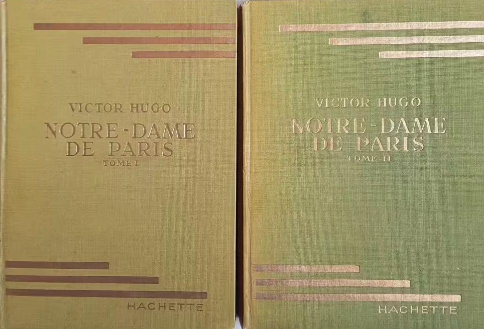 Victor Hugo: Notre-Dame de Paris (French language, 1950, Hachette)